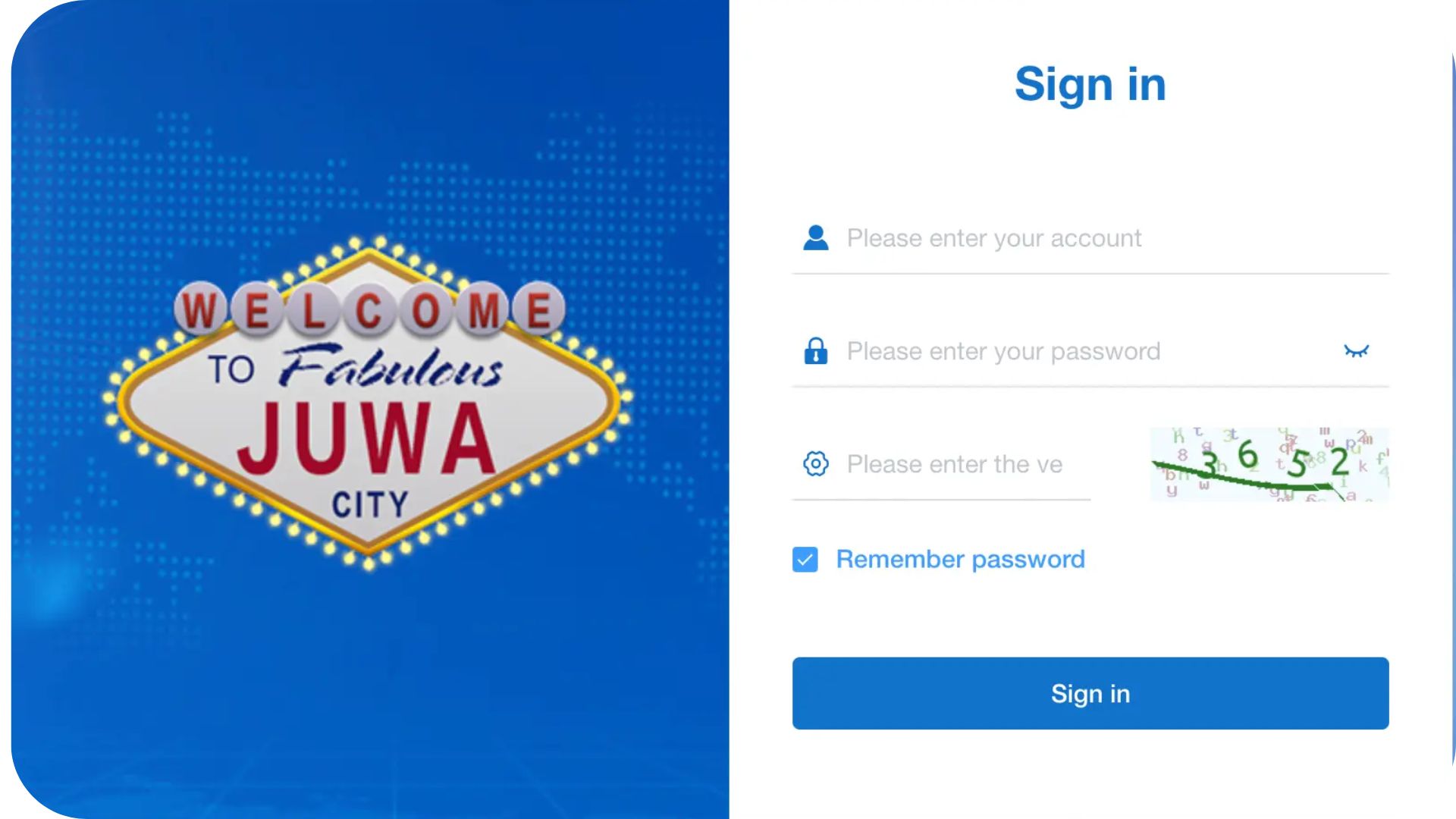 Juwa777 login